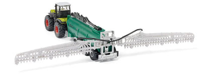 Siku (1827) | Claas Xerion Tractor with Slurry Tanker | HO Scale