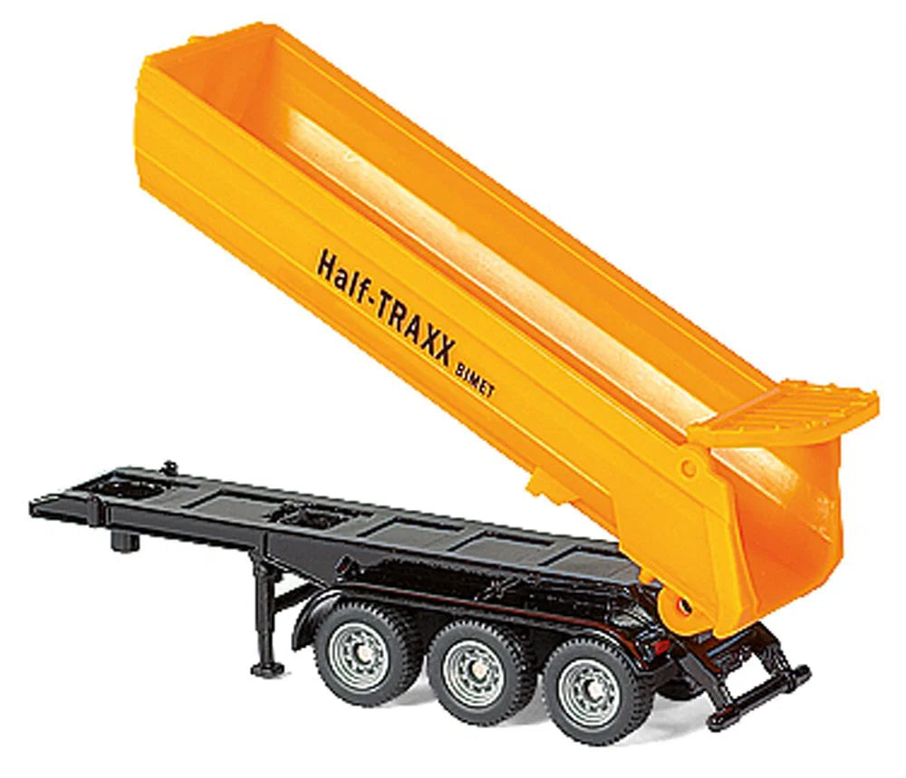 Siku (1858) | JBC Tractor w/ Dolly and Dump Trailer | HO Scale