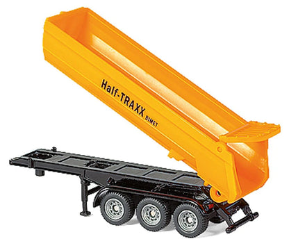 Siku (1858) | JBC Tractor w/ Dolly and Dump Trailer | HO Scale