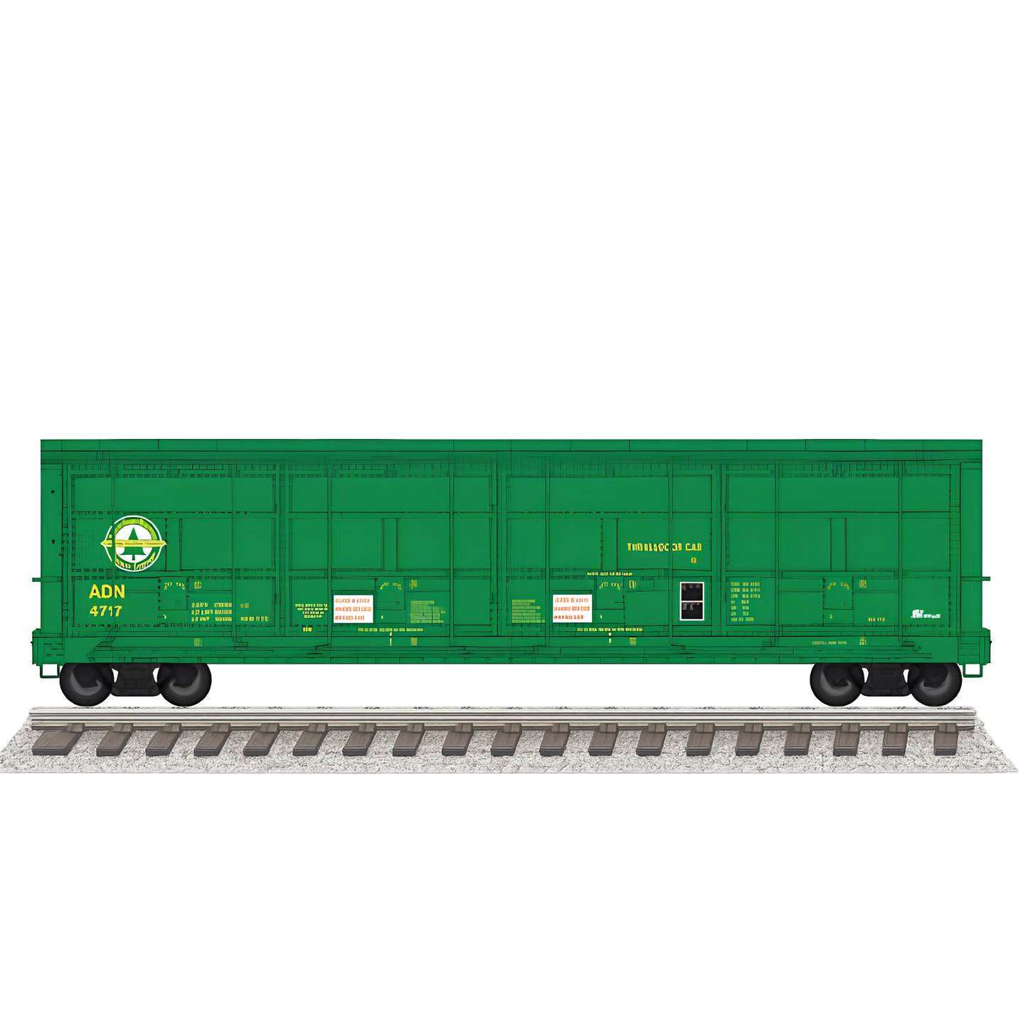 WalthersProto (920-101940) | 56' Thrall All-Door Boxcar | Ashley, Drew & Northern #4724 | HO Scale [PRE-ORDER]
