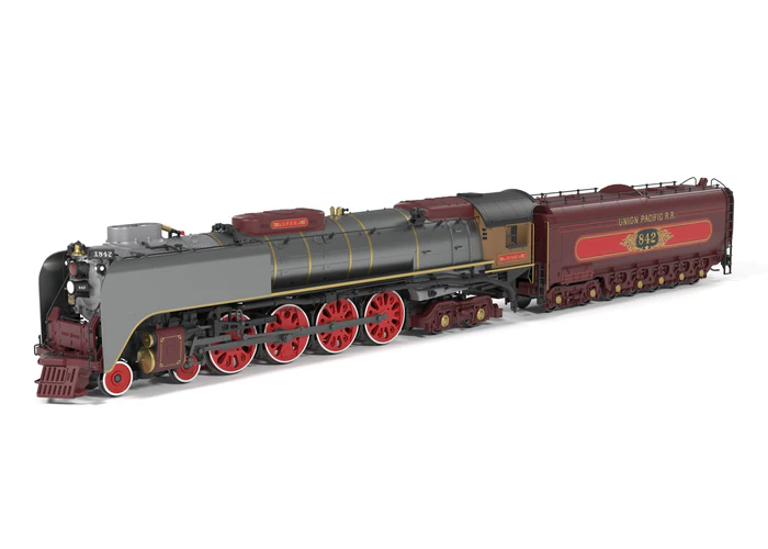 Broadway Limited Imports Union Pacific 4-8-4 (10213) | Class FEF-3 | #842 | Ornate Fantasy Scheme | No Smoke Deflectors | Stealth | No Sound/DCC-Ready | HO Scale
