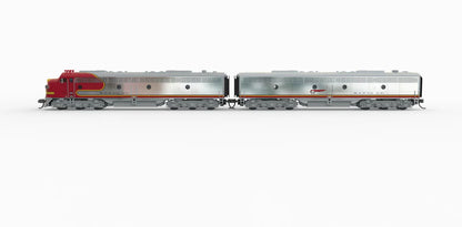 Broadway Limited Imports (10280) | EMD E8 A/B Set | ATSF 80L / 80A | 1950s Appearance | Paragon4 Sound/DC/DCC (A Unit Only, B Unit Unpowered) | N Scale [PRE-ORDER]