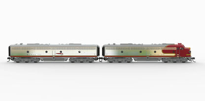 Broadway Limited Imports (10280) | EMD E8 A/B Set | ATSF 80L / 80A | 1950s Appearance | Paragon4 Sound/DC/DCC (A Unit Only, B Unit Unpowered) | N Scale [PRE-ORDER]