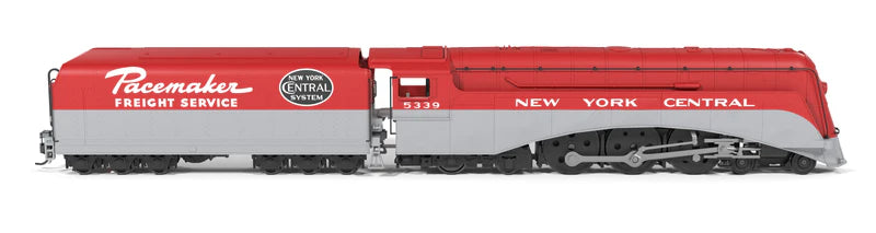 Broadway Limited Imports (10341) | Commodore Vanderbilt Hudson | New York Central #5339, Pacemaker Red Fantasy Scheme | Stealth/DC/DCC-Ready/No-Sound | HO Scale [PRE-ORDER]
