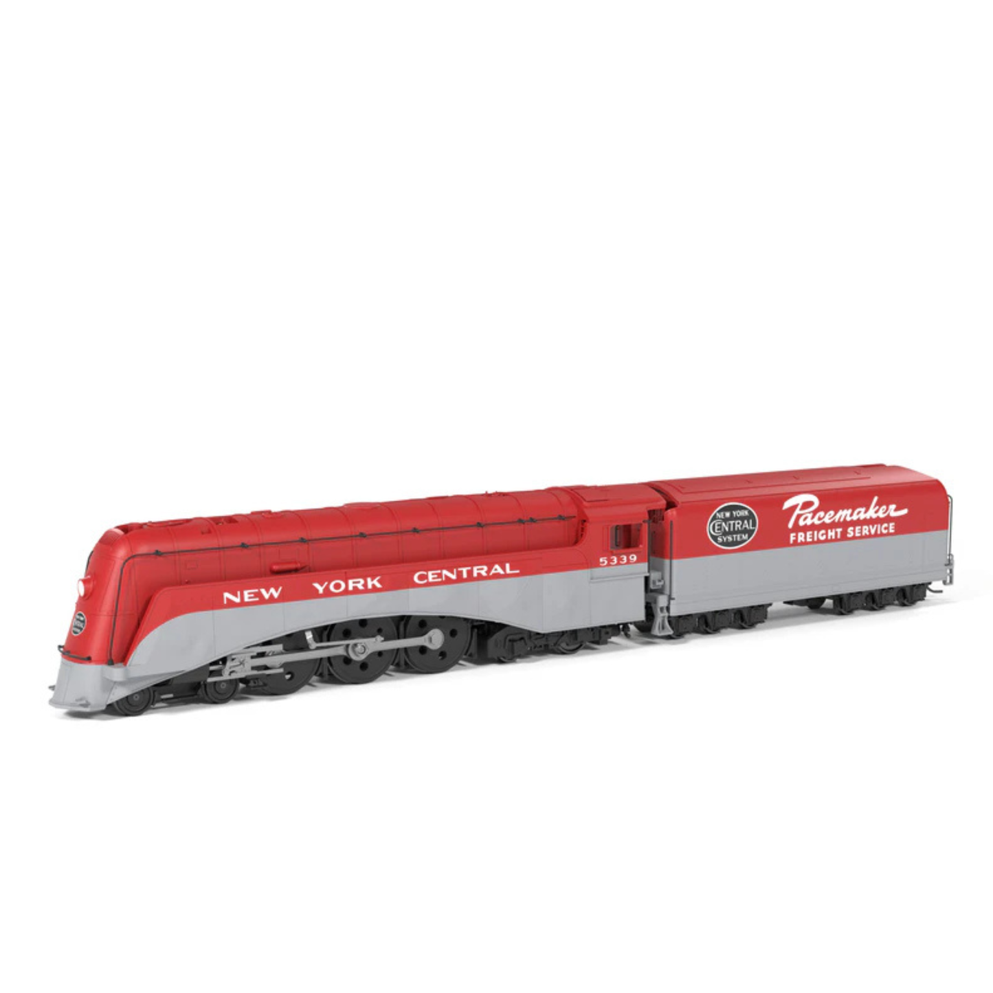 Broadway Limited Imports (10341) | Commodore Vanderbilt Hudson | New York Central #5339, Pacemaker Red Fantasy Scheme | Stealth/DC/DCC-Ready/No-Sound | HO Scale [PRE-ORDER]