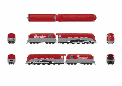 Broadway Limited Imports (10341) | Commodore Vanderbilt Hudson | New York Central #5339, Pacemaker Red Fantasy Scheme | Stealth/DC/DCC-Ready/No-Sound | HO Scale [PRE-ORDER]