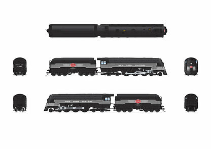 Broadway Limited Imports (10342) | Commodore Vanderbilt Hudson | New York Central #5340, Lightning Stripes Fantasy Scheme | Paragon4 Sound/DC/DCC w/ Smoke | HO Scale [PRE-ORDER]
