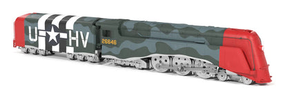 Broadway Limited Imports (10346) | Commodore Vanderbilt Hudson | USAAF Fantasy Paint, HV-U #26646 | Paragon4 Sound/DC/DCC w/ Smoke | HO Scale [PRE-ORDER]