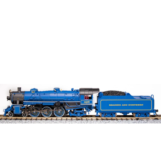 Broadway Limited Imports (10412) | Light Pacific 4-6-2 | Reading Blue Mountain and Northern RBMN #425 | 2007-2015 | Paragon4 Sound/DC/DCC | N Scale [PRE-ORDER]