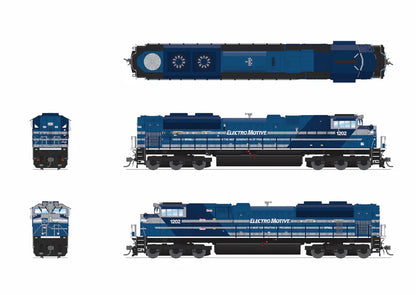 Broadway Limited Imports (10432) | EMD SD70ACe | EMD Demo #1202 | Stealth/DCC-Ready | HO Scale [PRE-ORDER]
