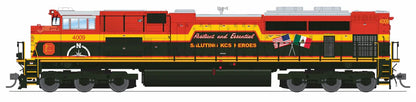Broadway Limited Imports (10434) | EMD SD70ACe | Kansas City Southern #4009 | "Heroes" Scheme | Stealth/DCC-Ready | HO Scale [PRE-ORDER]