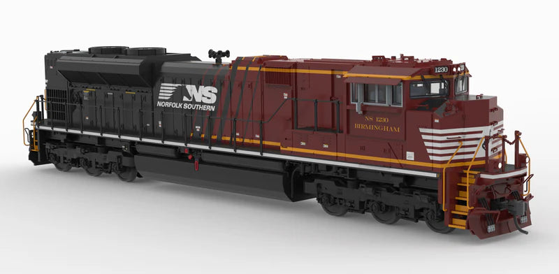 Broadway Limited Imports (10435) | EMD SD70ACe | Norfolk Southern #1230 | "Birmingham" Office Car Special | Paragon4/DC/DCC/Sound | Smoke | HO Scale [PRE-ORDER]