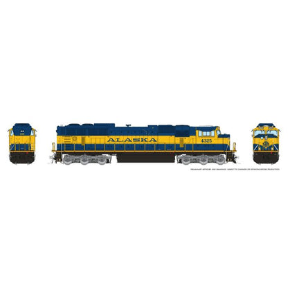 Rapido (1048003) | SD70MAC w/ Flared Rad | Alaska Railroad #4325 | DC/Silent | HO Scale [PRE-ORDER]