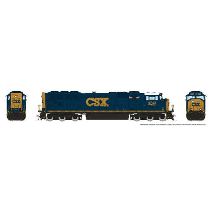 Rapido (1111521) | SD70AC w/  Flared Rad | CSX #4797 | YN3c Rebuild | DC/DCC/Sound | N Scale [PRE-ORDER]
