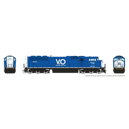 Rapido (1048038) | SD70MAC | Virginian & Ohio #4086 | Home Shops Collaboration | DC/Silent | HO Scale [PRE-ORDER]
