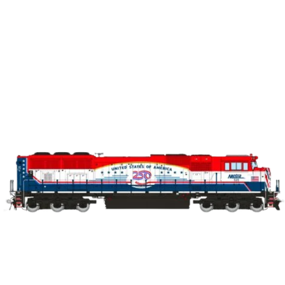 Rapido EMD SD70MACH Metra #525 America 250 DC Silent HO Scale Pre-Order