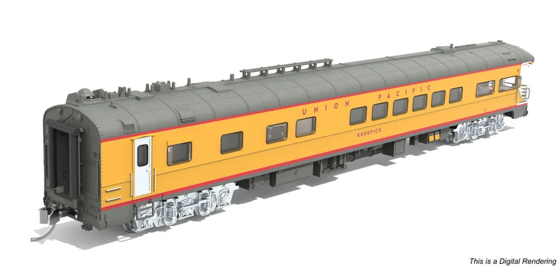 Broadway Limited Imports 10490 Union Pacific Kenefick Business Car UP #119 UP Shield on Rear N Scale
