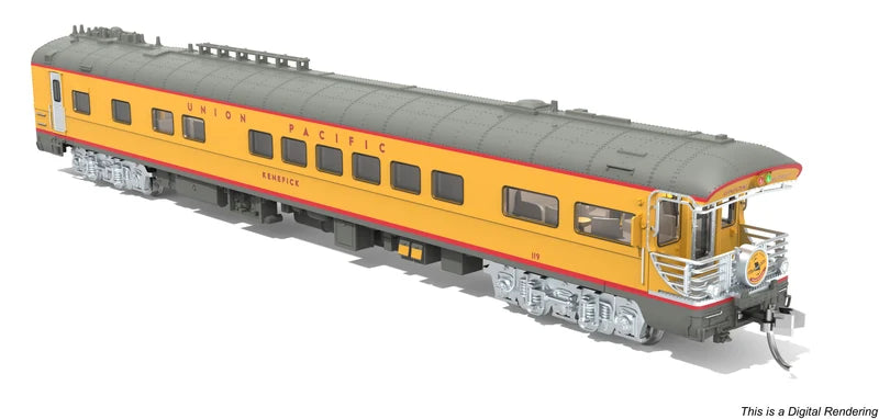 Broadway Limited Imports 10494 Union Pacific Kenefick Business Car UP #119 Missouri Bicentennial Drumhead N Scale