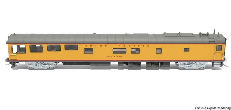 Broadway Limited Imports 10500 Fox River Track Inspection Car Union Pacific 1995-2006 Appearance N Scale