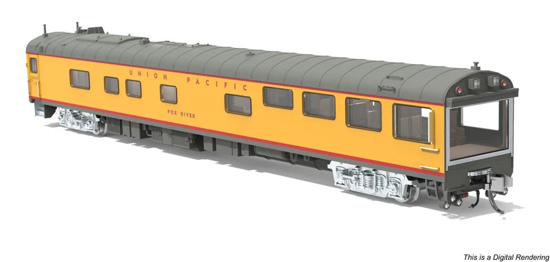 Broadway Limited Imports 10500 Fox River Track Inspection Car Union Pacific 1995-2006 Appearance N Scale
