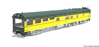 Broadway Limited Imports 10502 Fox River Track Inspection Car Chicago & North Western N Scale