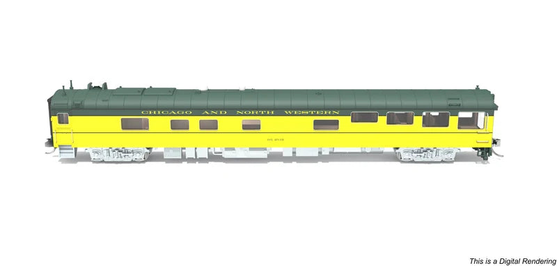 Broadway Limited Imports 10502 Fox River Track Inspection Car Chicago & North Western N Scale