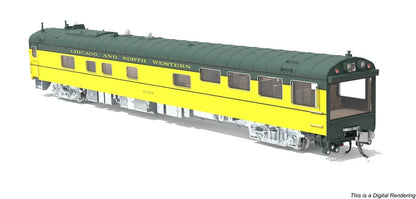 Broadway Limited Imports 10502 Fox River Track Inspection Car Chicago & North Western N Scale