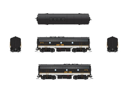 Broadway Limited 10555 EMD F9A/F7B A/B Set Norfolk Southern #270/275 Stealth DCC-Ready HO Scale