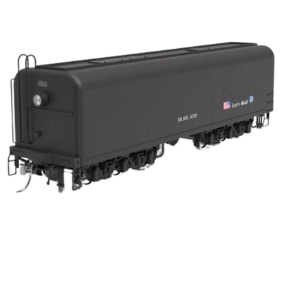 Broadway Limited Imports 10571 DLMX 4219 Auxiliary Water Tender ATSF "Let's Roll" Scheme HO Scale Pre-Order