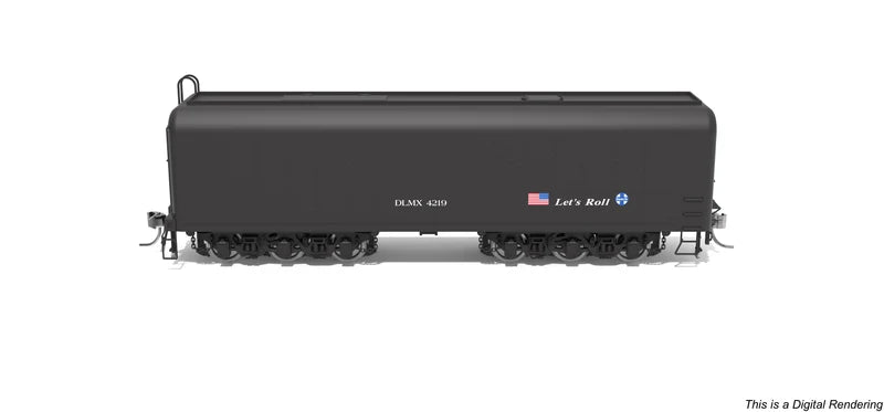 Broadway Limited Imports 10571 DLMX 4219 Auxiliary Water Tender ATSF "Let's Roll" Scheme HO Scale Pre-Order