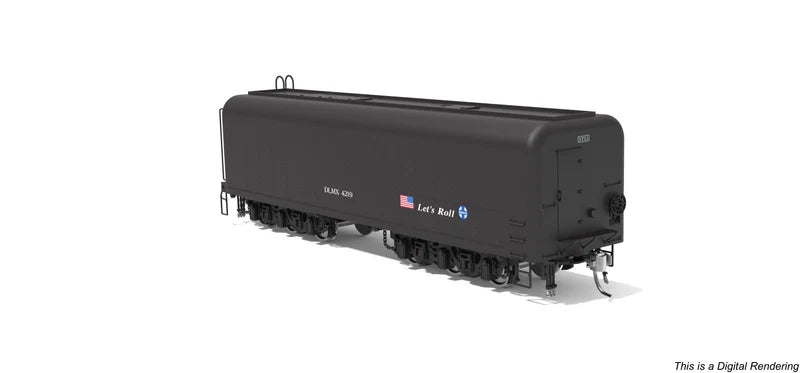 Broadway Limited Imports 10571 DLMX 4219 Auxiliary Water Tender ATSF "Let's Roll" Scheme HO Scale Pre-Order