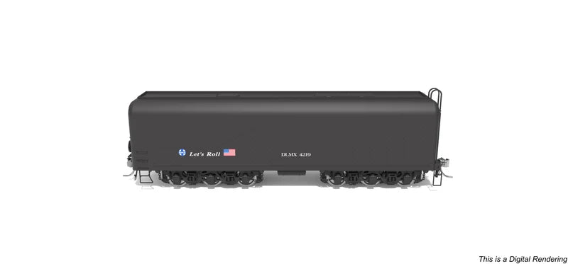 Broadway Limited Imports 10571 DLMX 4219 Auxiliary Water Tender ATSF "Let's Roll" Scheme HO Scale Pre-Order