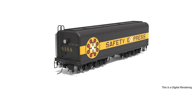 Broadway Limited Imports 10574 DLMX 4219 Auxiliary Water Tender Chessie System 7198 Chessie Safety Express HO Scale Pre-Order