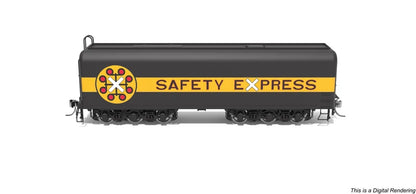 Broadway Limited Imports 10574 DLMX 4219 Auxiliary Water Tender Chessie System 7198 Chessie Safety Express HO Scale Pre-Order