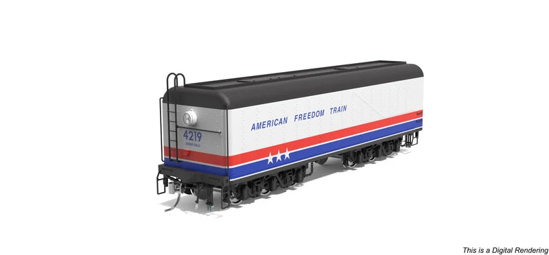 Broadway Limited Imports 10576 DLMX 4219 Auxiliary Water Tender American Freedom Train 4219 HO Scale Pre-Order