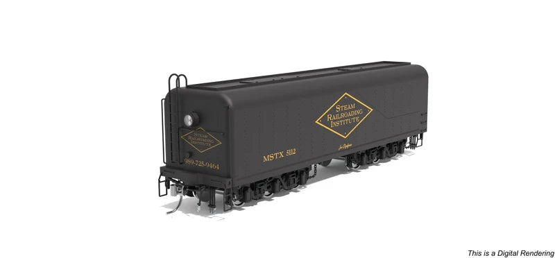 Broadway Limited Imports 10578 DLMX 4219 Auxiliary Water Tender Steam Railroading Institute MSTX 5112 HO Scale Pre-Order