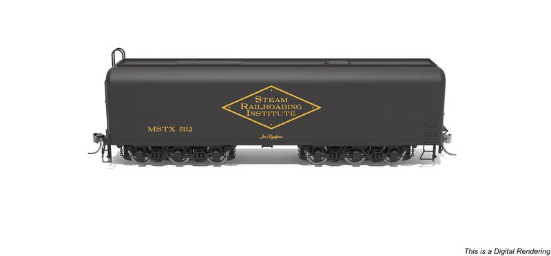 Broadway Limited Imports 10578 DLMX 4219 Auxiliary Water Tender Steam Railroading Institute MSTX 5112 HO Scale Pre-Order