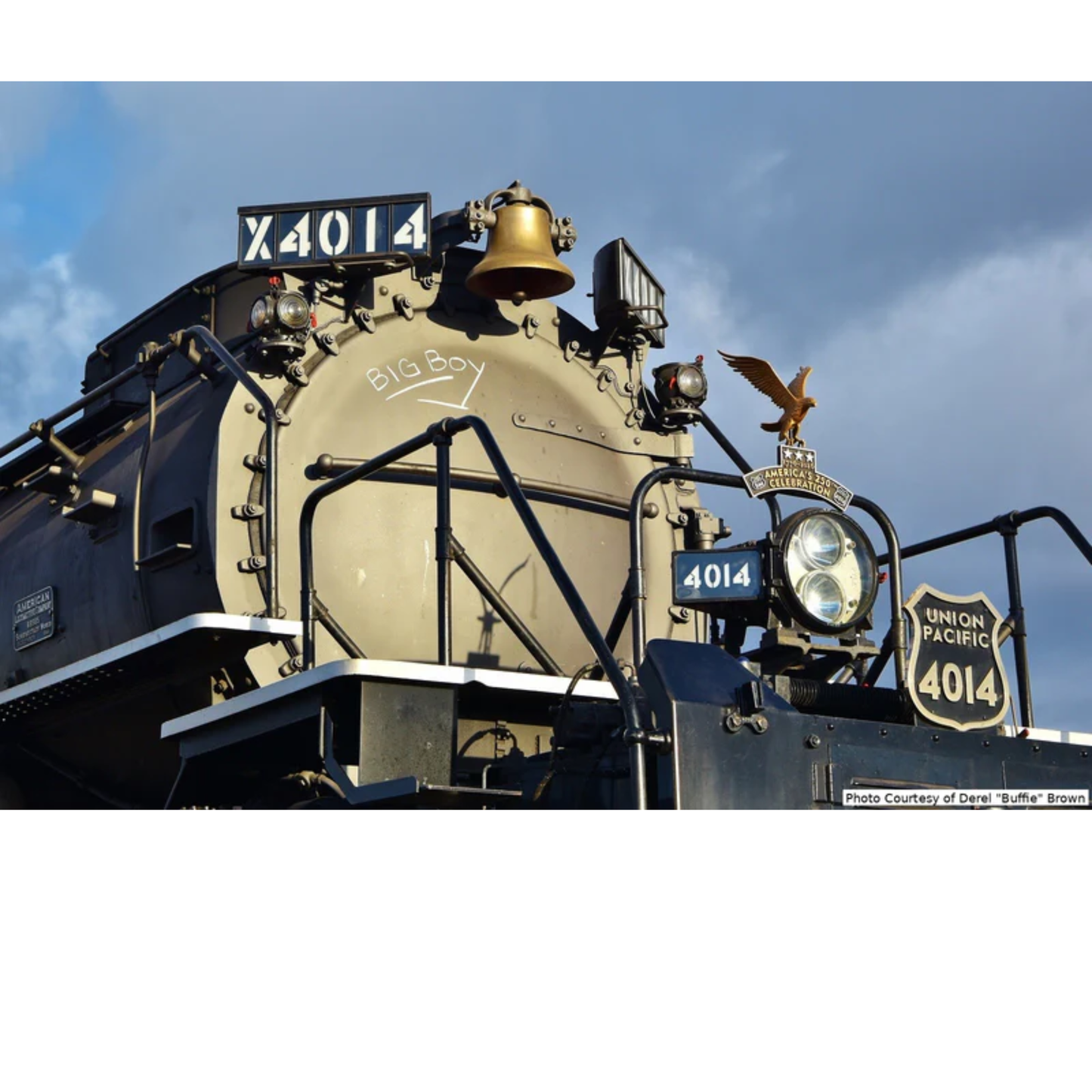 Broadway Limited Imports (10602) • Union Pacific Big Boy 4-8-8-4 #4014 • 250th Celebration East Coast Tour Appearance • Paragon4 Sound/DC/DCC w/ Smoke • HO Scale (Pre-Order)