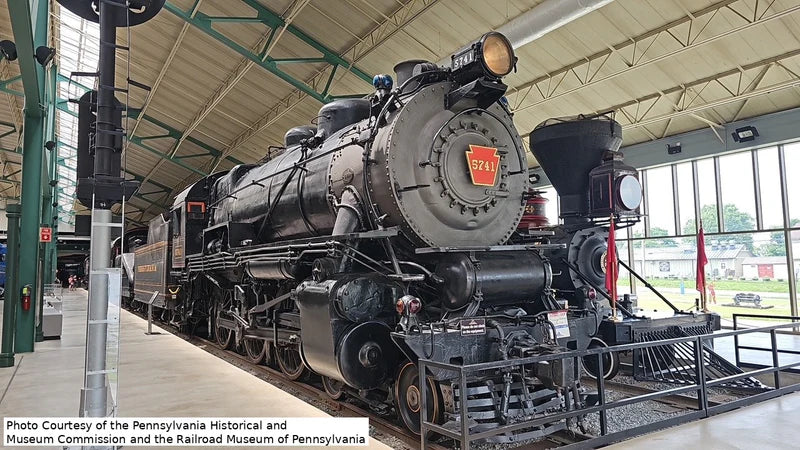 Broadway Limited Imports (10633) • PRR G5 4-6-0 #5741 • As Appears Today • DCC-Ready • Stealth/No Sound • HO Scale (Pre-Order)