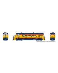 Rapido 1074015 Chessie GE B30-7 #8280 C&O Sublettering DC/Silent HO Scale Pre-Order