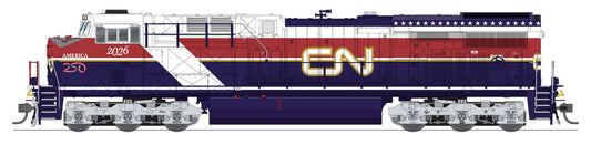 BLI HO GE ES44AC 10824 - manufacturer side view