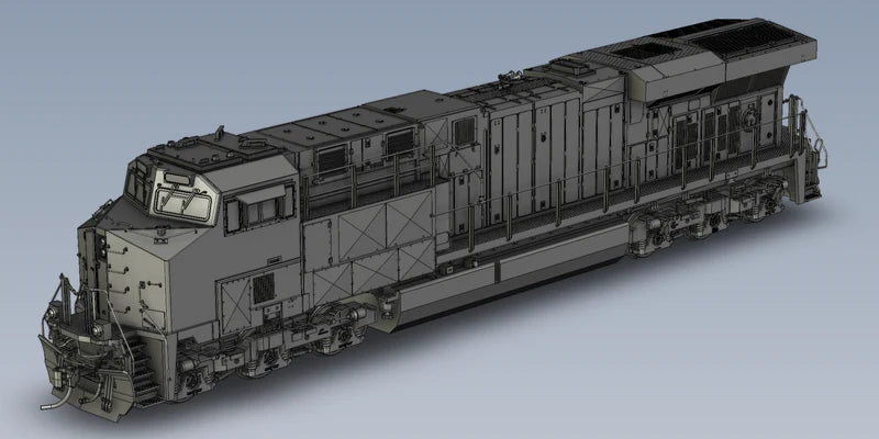 Broadway Limited Imports 10811 GE ES44AC Norfolk Southern #8183 Chicago Landmark Unit Stealth DCC-Ready HO Scale [PRE-ORDER]