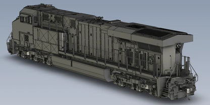 Broadway Limited Imports 10811 GE ES44AC Norfolk Southern #8183 Chicago Landmark Unit Stealth DCC-Ready HO Scale [PRE-ORDER]