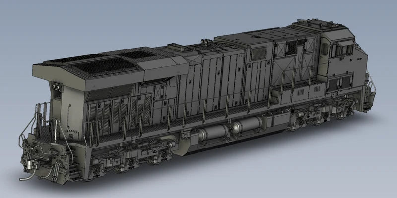 Broadway Limited Imports 10811 GE ES44AC Norfolk Southern #8183 Chicago Landmark Unit Stealth DCC-Ready HO Scale [PRE-ORDER]