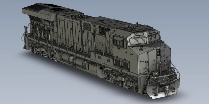 Broadway Limited Imports 10811 GE ES44AC Norfolk Southern #8183 Chicago Landmark Unit Stealth DCC-Ready HO Scale [PRE-ORDER]