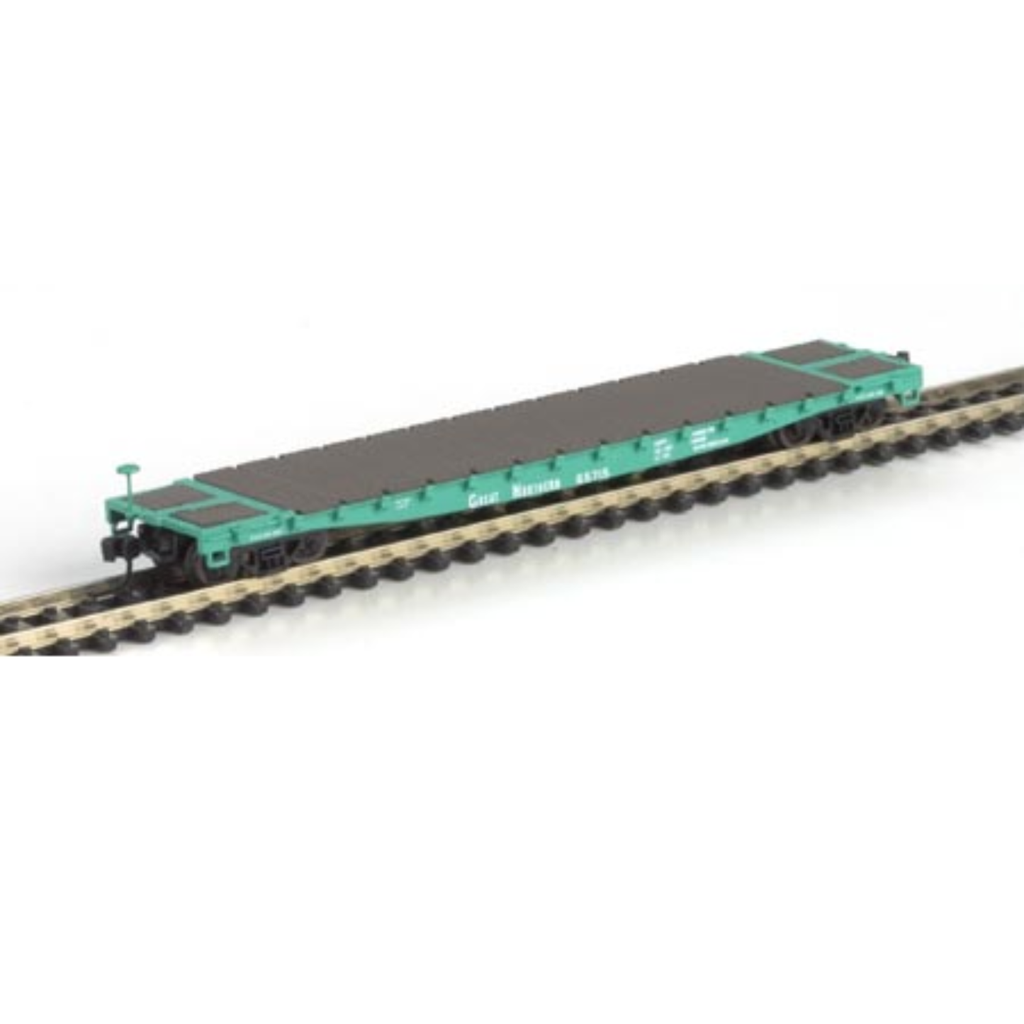 Athearn (10843) • 53' GSC Flatcar • Great Northern #1 • N Scale (Pre-Owned)