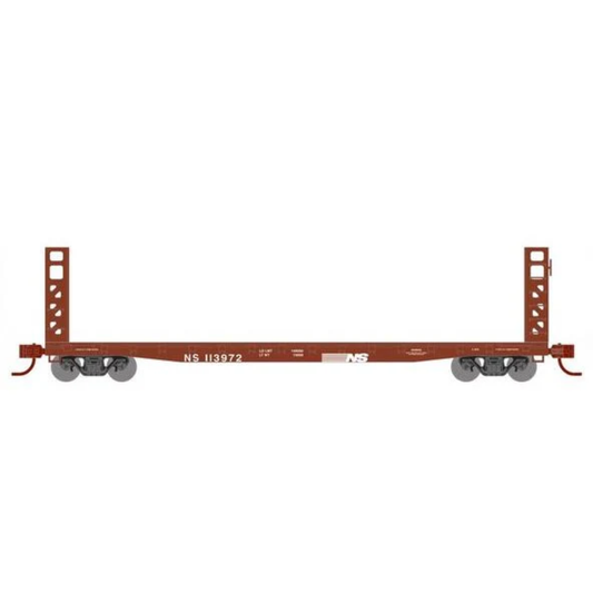 Athearn (10889) • 53' Bulkhead Flat • Union Pacific #15602 • N Scale (Pre-Owned)