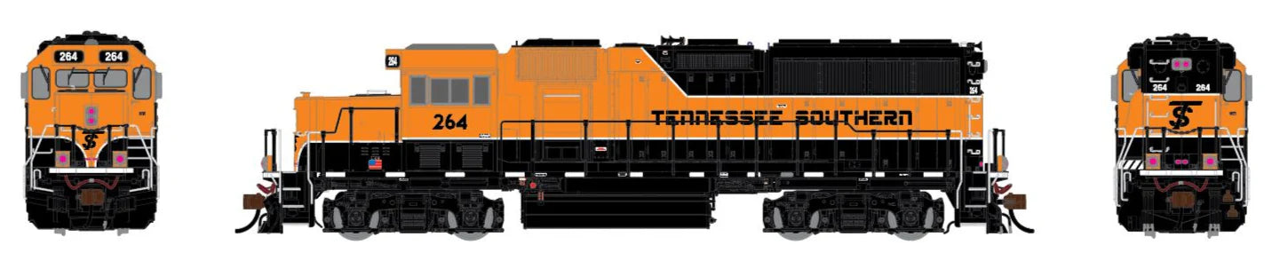 Home Shops Prairie Shadows GP20C-ECO (TS 264) • Tennessee Southern #264 • DCC/Sound • HO Scale