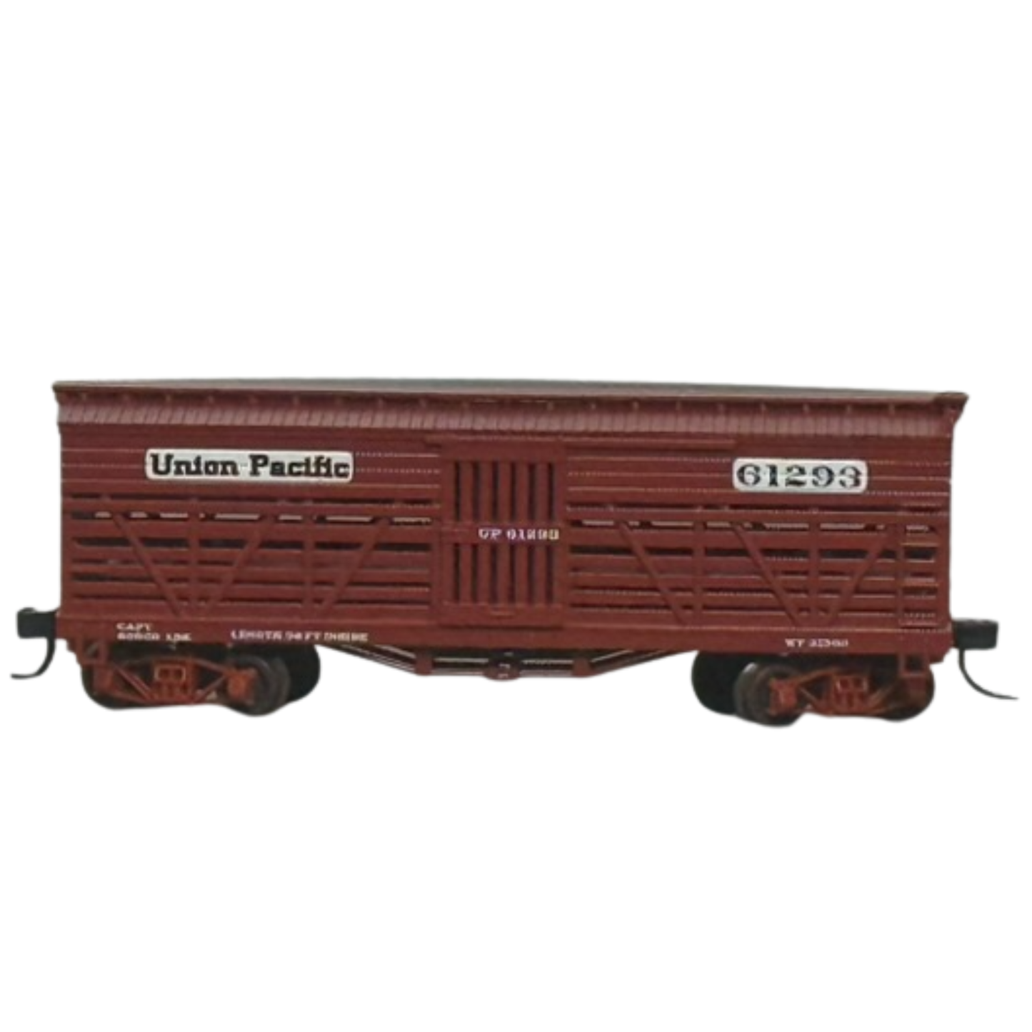 Athearn 36' Stock Car Union Pacific #61293 N Scale Pre-Owned