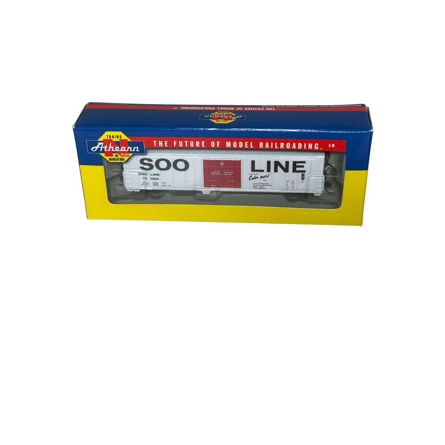 Athearn (11109) • 50' Mechanical Reefer • Soo Line #1 • N Scale (Pre-Owned)